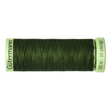 Нить Top Stitch для отстрочки, 30 м, 744506 (597 тёмно-хаки)