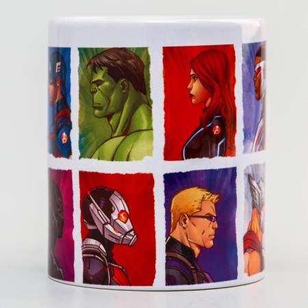 Sublimation mug, 350 ml "Super-heroes", Avengers-2