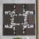 Photo frame plastic in 9 photos 10x15 cm "Binding" black 53x53 cm