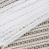 Lace elastic fabric, 190 mm × 2.7 ± 0.5 m, white color