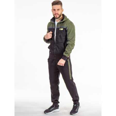 Sports costume men's ise, size 54, black color, khaki-1