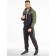 Sports costume men's ise, size 54, black color, khaki