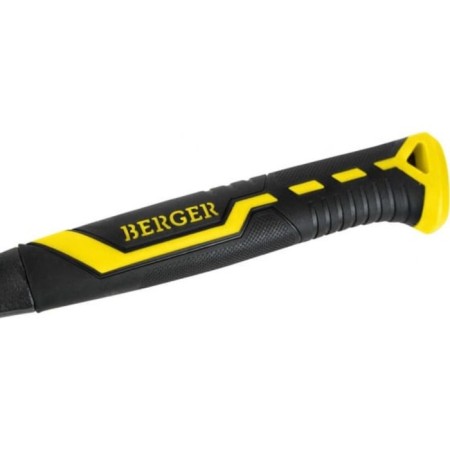 Roofer's hammer Berger BG1528, 3-component handle, whole-bearing, magnet, 600 g-3