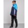 Ski costume female winter, size 54, blue color