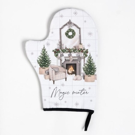 Kit kitchen magic winter mittens of 20x28cm, 19x19cm tack, 100%HL-1