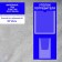 Information stand “Consumer Corpourine” 2 pockets (1 flat A4, 1 volumetric A5), film, blue color