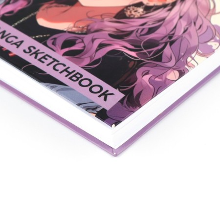 Sketchbook in a solid cover on the crest A5, 80 liters. 100 g/m "Anime"-2