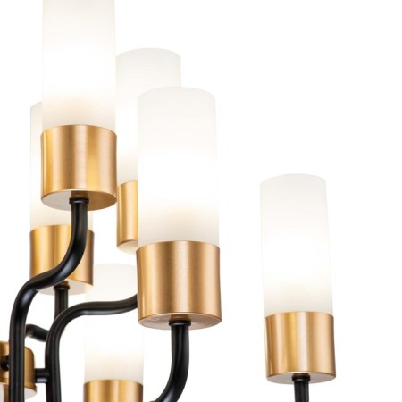 Suspension lamp 12x40W E14, size 64x64x40/90 cm-2
