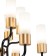 Suspension lamp 12x40W E14, size 64x64x40/90 cm