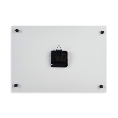 Carty clock is wall-mounted, interior "lime and ice" silent, 25 x 35 cm-2