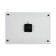 Carty clock is wall-mounted, interior "lime and ice" silent, 25 x 35 cm