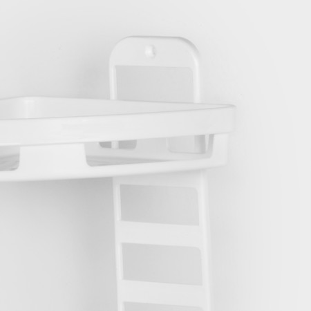 Corner regiment "Transformer", 25 × 18 × 58 cm, white color-1