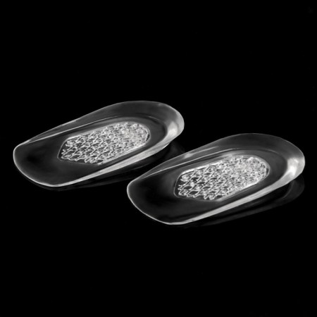 Shoes for shoes, with a tread, silicone, 10 × 6 cm, pair, color transparent-1