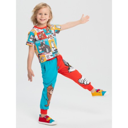 Set for a boy PlayTode: T -shirt and trousers, height 98 cm-4