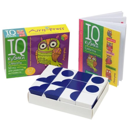 Set. The package is large with IQ games for the development of figurative thinking (4-7 years). With a pyramid-24