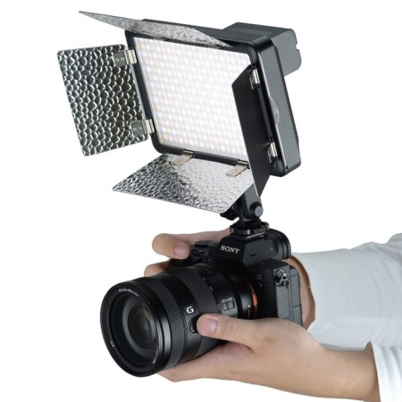 LED illuminator with the function of the GODOX LF308BI flash, Necessary, without a remote control-10