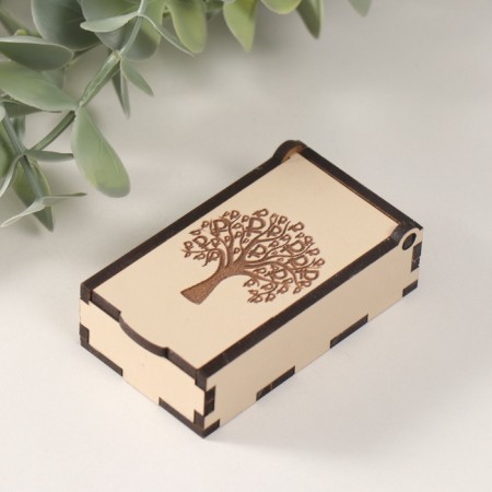 Casket "tree" 7x4x2 cm