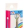 Baby toothbrush, silicone bristles, round handle, blue