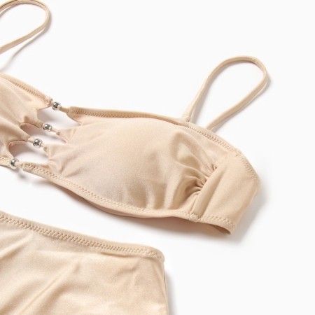 Separate female Minaku swimsuit. Milk color, size 48-5