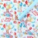 Paper Glossy double -sided “Happy Birthday”, 70 x 100 cm