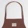 Apron Ethel "Kitchen" 60x70 cm, brown color, 100% cotton, sarzha 220 g/m2
