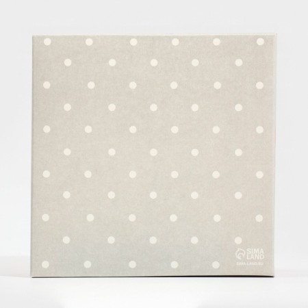 Confectionery packaging, Makarun box with PVC lid, “pleasant moments”, 12 x 12 x 3 cm-4