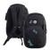 Youth backpack 43 x 27.5 x 16 cm, Grizzly, ergonomic back, laptop compartment, black
