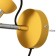Sconces with a switch on the wire "Claudia" E27 40W yellow 28x15x20cm