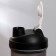 Sports shaker "Sport? Or maybe not? ", Black, with a bowl for protein, 500 ml
