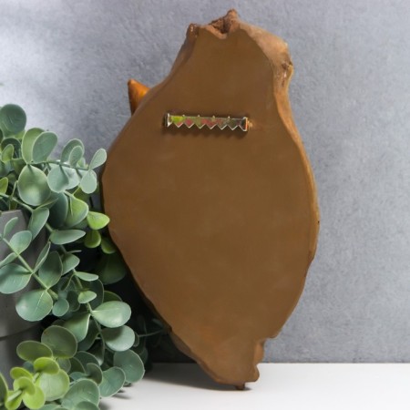 Souvenir Wall Polystone Light "Elevator in the hollow with binoculars" from the sun. Battery 23x8.5x13.5 cm-1