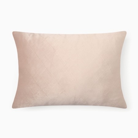 Pillow Ethel "Solo" 30*50 cm, color pink gold, velor-3