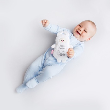 Soft toy 3 in 1 "Bunny" with metric, with cherry bones, 19.5 cm-5