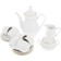 Coffee service 6/9 Constance, decor "Golden thread, gold layer", 15 items