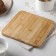 STRIATA shade for serving 24 × 24 cm, bamboo