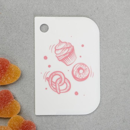 A set of confectionery spatula Konfinetta "Sweets" 11.5 × 8 cm, 11.2 × 6.5 cm, 10 × 7 cm, 3 pcs-2
