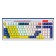 Keyboard A4Tech Bloody B950 Mechanical Blue/White USB for Gamer Led (B950)