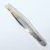 Pinzet beast, wide, 9 cm, silver/golden color, RU-0142