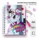 Notebook on the A6 lock, "Unicorn Dreams", 50 sheets, Minnie Mouse