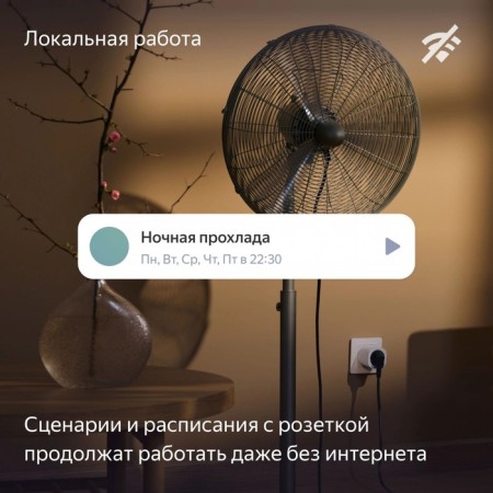 Smart Rosette Yandex Matter Eubt Wi-Fi Black (YndX-00540BLK)-9