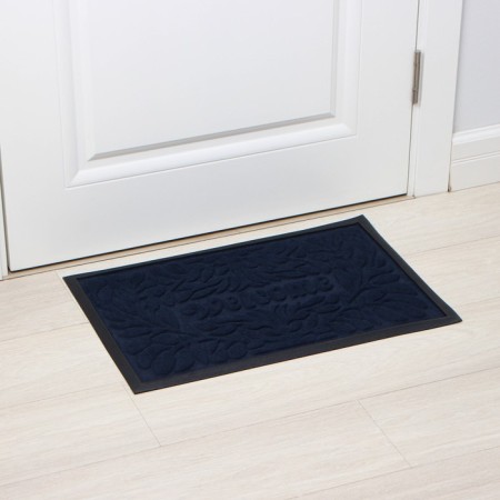Walcome shaged -dawning rug with a trim of a shade 40 × 60 cm, Mix color-7