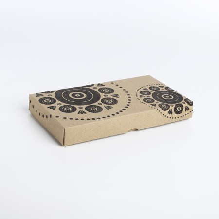 Women's wallet on the button, black color-4