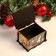 The middle New Year's Casket "Troika", 14x11.7x7.5 cm