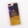 The cover on the iPhone 7.8 Plus with sparkles inside Stars, 7.7 × 15.8 cm.
