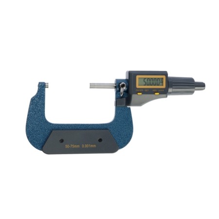 Micrometer electronic tundra, metal, range 50-75 mm, measurement step 0.001 mm-4