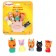 Set for bathing "Three cats: finger theater", 5 figures, on cardboard, in a box