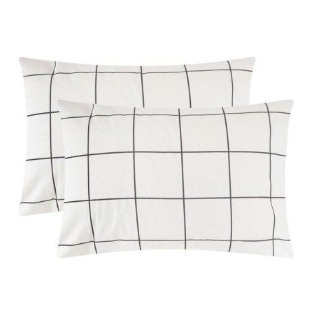 A set of pillowcases "Etel" squares 50x70 cm - 2 pcs, 100% cotton, calico