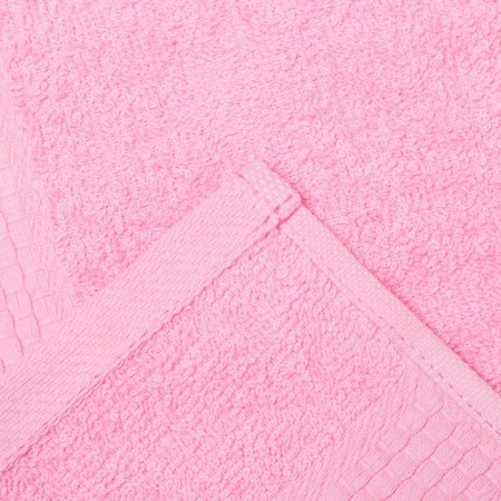 Tmach -colored smooth -red “economy” 70x130 cm, pink color-2