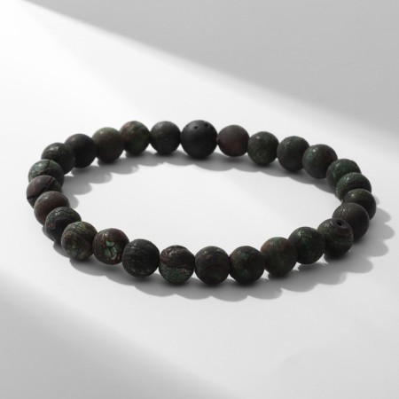 Male Bracelet "Renaissance", black-green color