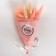 Smile dried flower bouquet, 13 × 21 × 5 cm