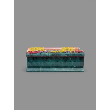 Casket "Autumn" 15x7x5.5 cm, stone baby, coil-15